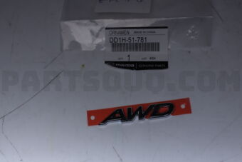 DD1H51781 Mazda ORNAMENT,AWD