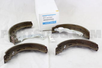 DFY12638ZA Mazda SHOE SET,BRAKE-REAR
