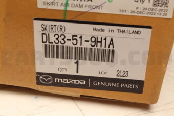DL33519H1A SKIRT(R),FRONT AIR DAM