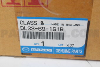 DL33691G1B GLASS &amp; HOLDER(R),MIRROR