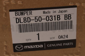 DL8D50031BBB BUMPER,FRONT