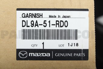DL9A51RD0 GARNISH B (L),SIDE