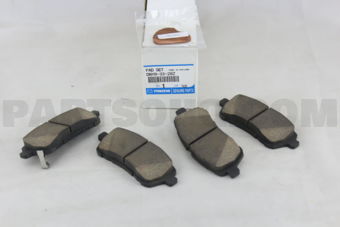 DNY03328Z PAD SUB SET,FRT CALIPER