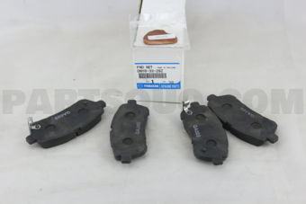 DNY03328Z PAD SUB SET,FRT CALIPER
