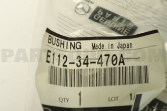 E11234470A BUSHING,RUBBER-FRT