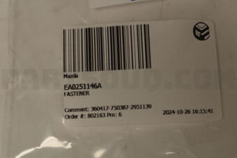 EA0251146A FASTENER