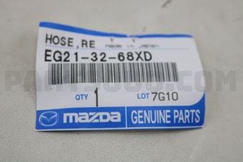 EG213268XD HOSE,RETURN