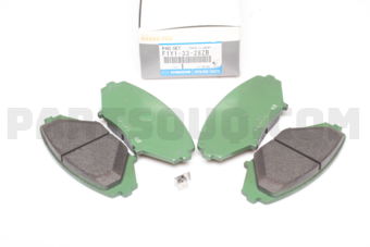 F1Y13328ZB PAD SUB SET,FRT CALIPER
