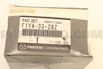 F1Y43328Z PAD SUB SET,FRT CALI