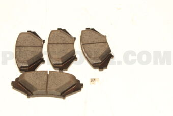 F1Y43328Z PAD SUB SET,FRT CALI