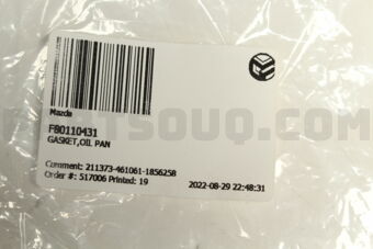 F80110431 GASKET,OIL PAN