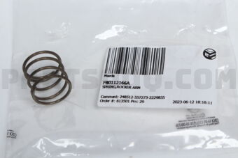 F80112166A SPRING,ROCKER ARM