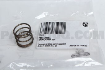 F80112166A SPRING,ROCKER ARM