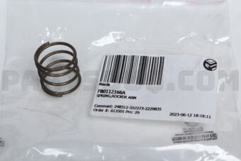 F80112166A SPRING,ROCKER ARM