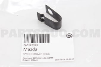 FA0126345 SPRING,BRAKE SHOE