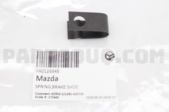 FA0126345 SPRING,BRAKE SHOE