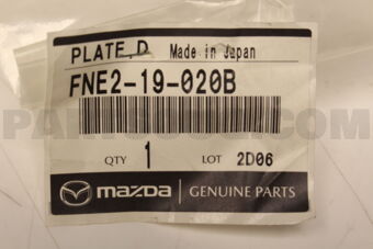 FNE219020B PLATE,DRIVE
