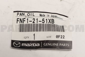 FNF12151XB PAN,OIL