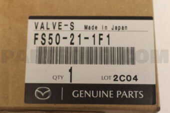 FS50211F1 VALVE,SOLENOID