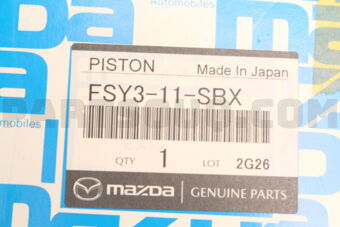 FSY311SBX PISTON SET