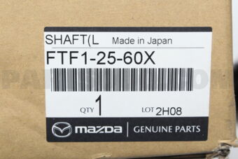 FTF12560X SHAFT(L),DRIVE