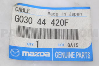 G03044420F CABLE(L),R.-PARK