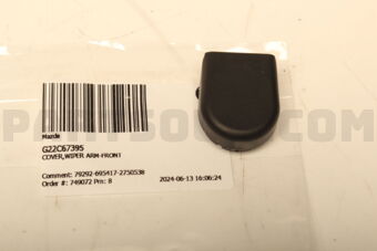 G22C67395 COVER,WIPER ARM-FRONT