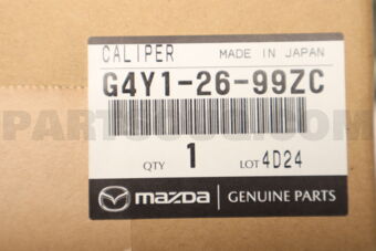 G4Y12699ZC Mazda CALIPER(L),PADLESS-R