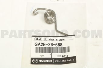 GA2E26668 SPRING(R),LEVER