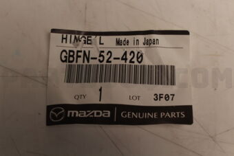 GBFN52420 HINGE(L),BONNET