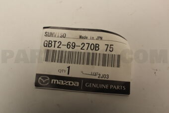GBT269270B75 SUN VISOR (R)