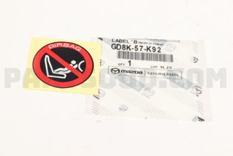 GD8K57K92 LABELA,CAUTION-A/B