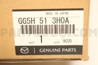 GG5H513H0A Mazda LENS &amp; HOUSING(R),T/LID