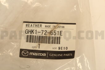 GHK172651E WEATHERSTRIP(R),QTR