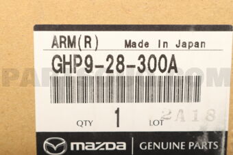 GHP928300A ARM(R),LOWER-REAR