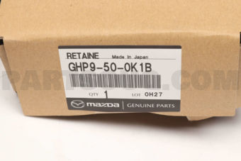 GHP9500K1B RETAINER(R),FRONT BU