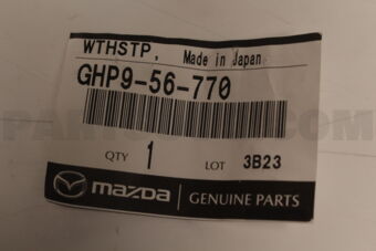 GHP956770 WEATHERSTRIP,BONNET