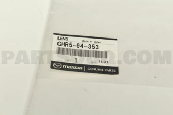 GHR564353 LENS,REAR CONSOLE