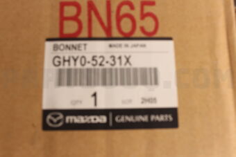 GHY05231X BONNET
