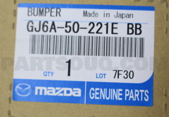 GJ6A50221EBB BUMPER,REAR