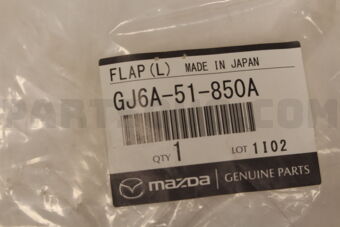 GJ6A51850A FLAP(L),FRONT