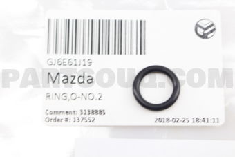 GJ6E61J19 RING,O-NO.2