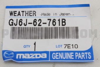 GJ6J62761B WEATHERSTRIP,LIFT GATE