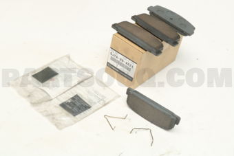 GJYA2648ZA PAD SUB SET,RR CALIPER