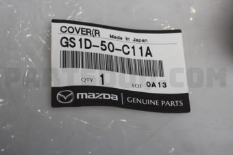 GS1D50C11A COVER(R),HOLE-LAMP