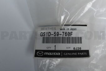 GS1D59760F WEATHERSTRIP(L),DOOR