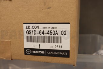 GS1D64450A02 LID,CONSOLE