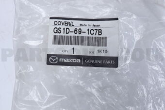 GS1D691C7B COVER(L),MIRROR BASE