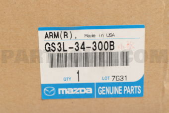 GS3L34300B ARM (R) LOWER
