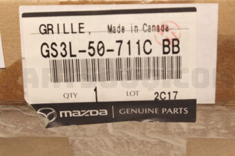 GS3L50711CBB GRILLE RADIATOR